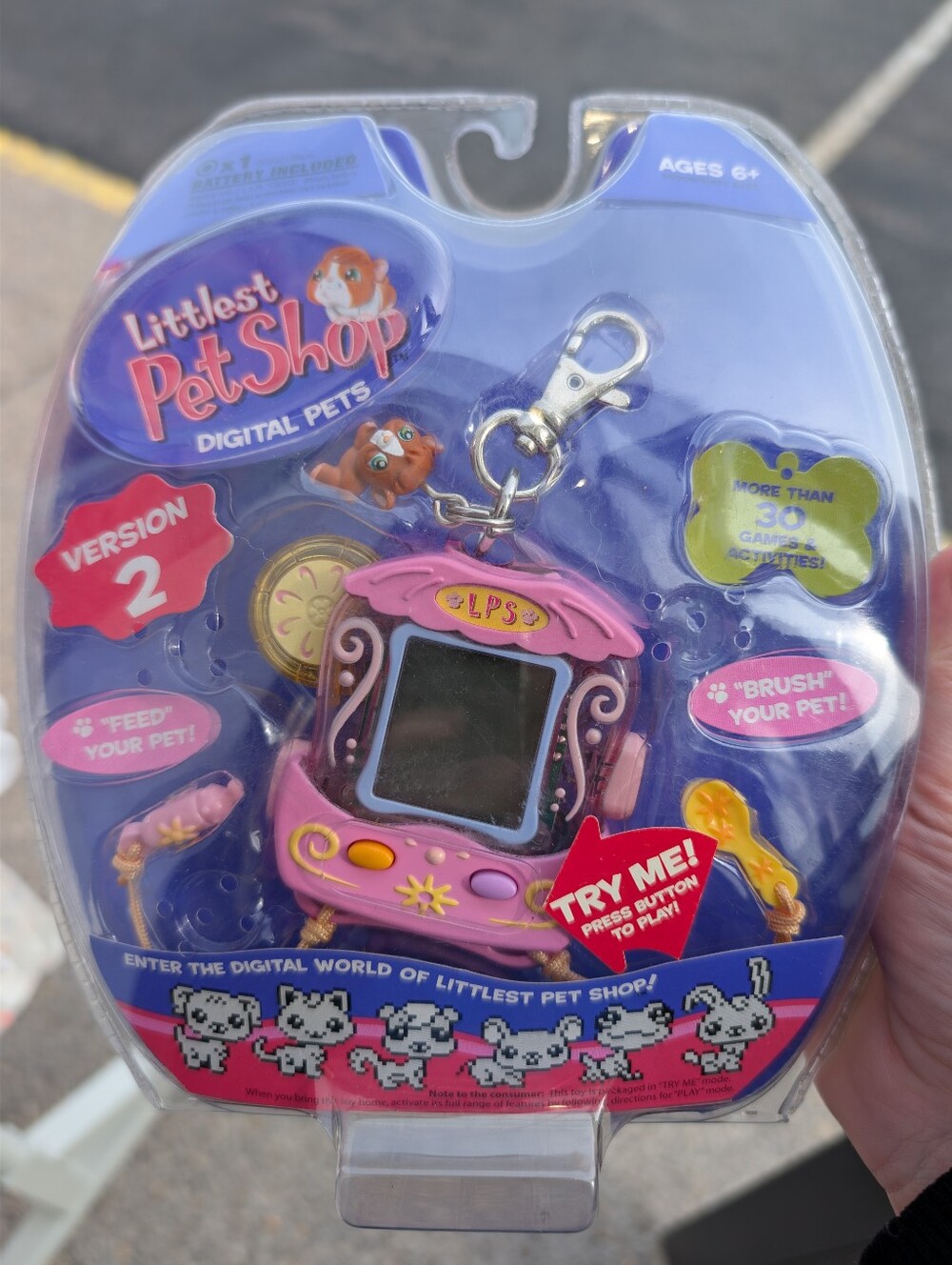 Littlest Pet Shop Digital Pets Version 2 Guinea Pig Virtual Pet NEW Sealed 2006
